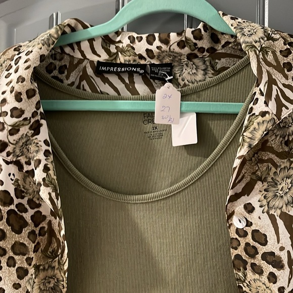 Short Sleeve & Long Sleeve Top NWT - Picture 2 of 7